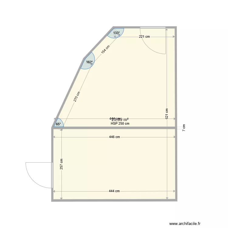 Local AEMO VL projet . Plan de 