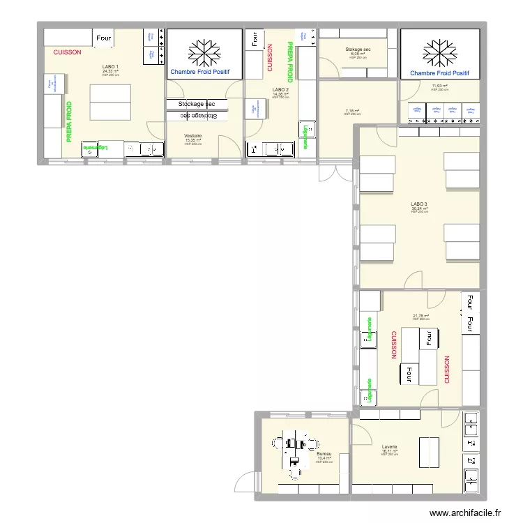 Labos Bagnolet . Plan de Labos Bagnolet . Plan de