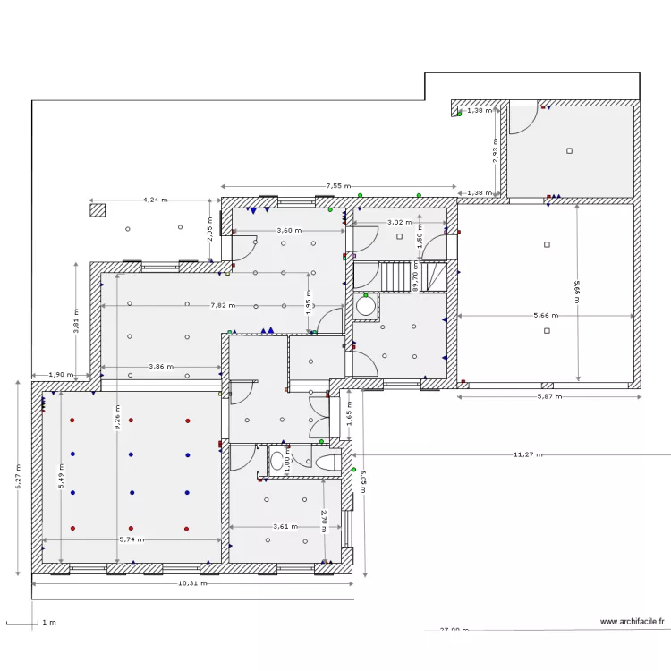 Chatillon RDC. Plan de Chatillon RDC. Plan de