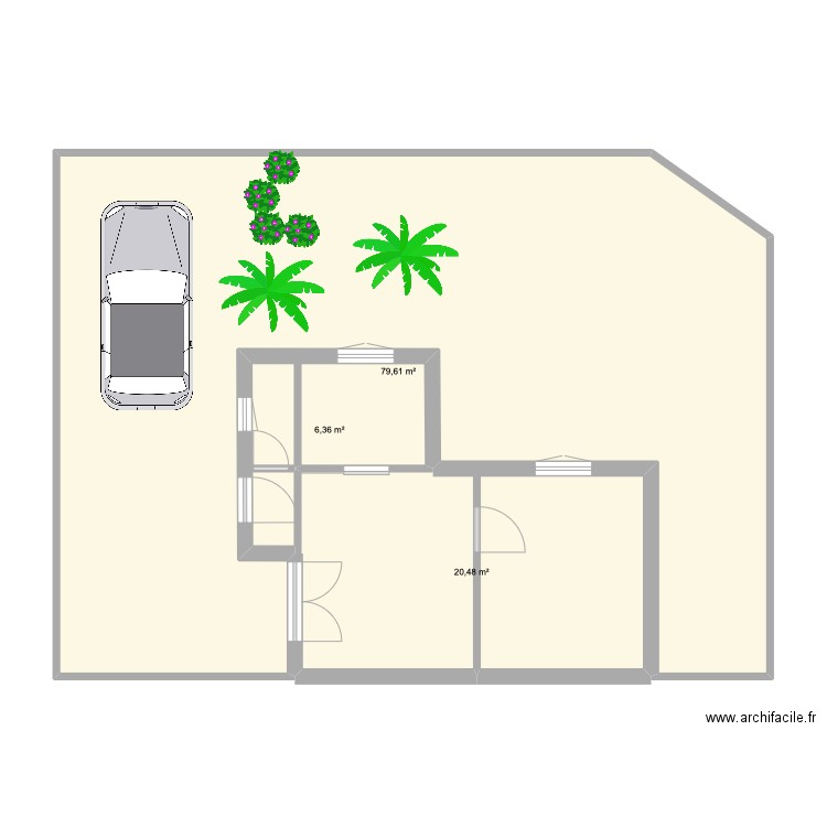 4 av Alex. Plan de 3 pièces et 106 m2