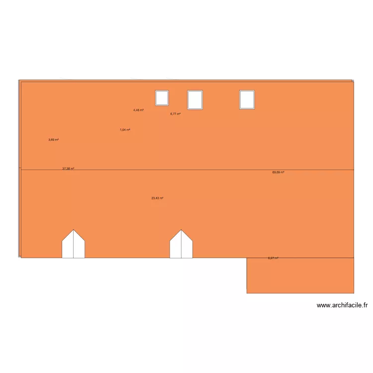 crimolois deux. Plan de 