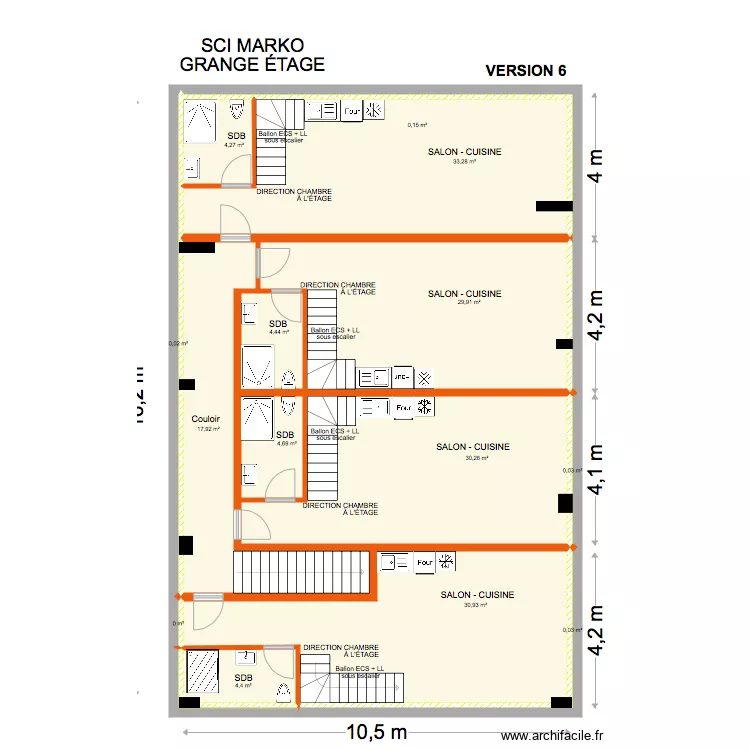 GRANGE MARKO VERSION 6. Plan de GRANGE MARKO VERSION 6. Plan de