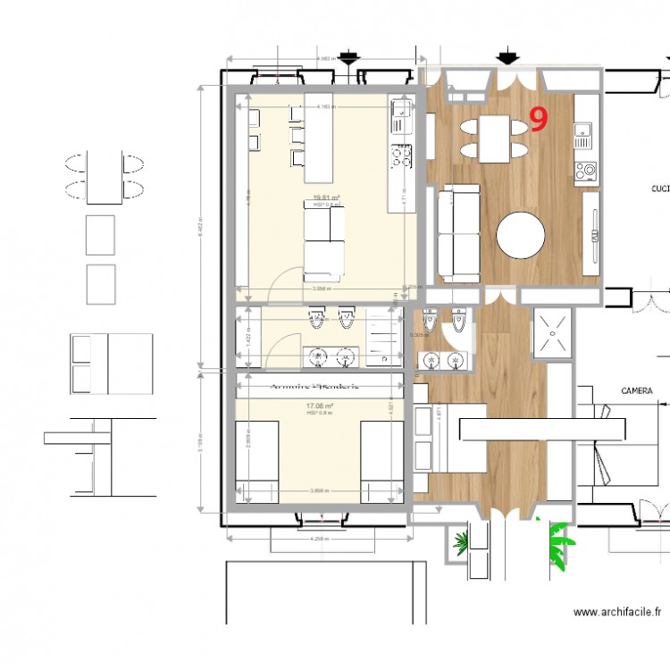 VALERIA 10. Plan de 0 pièce et 0 m2