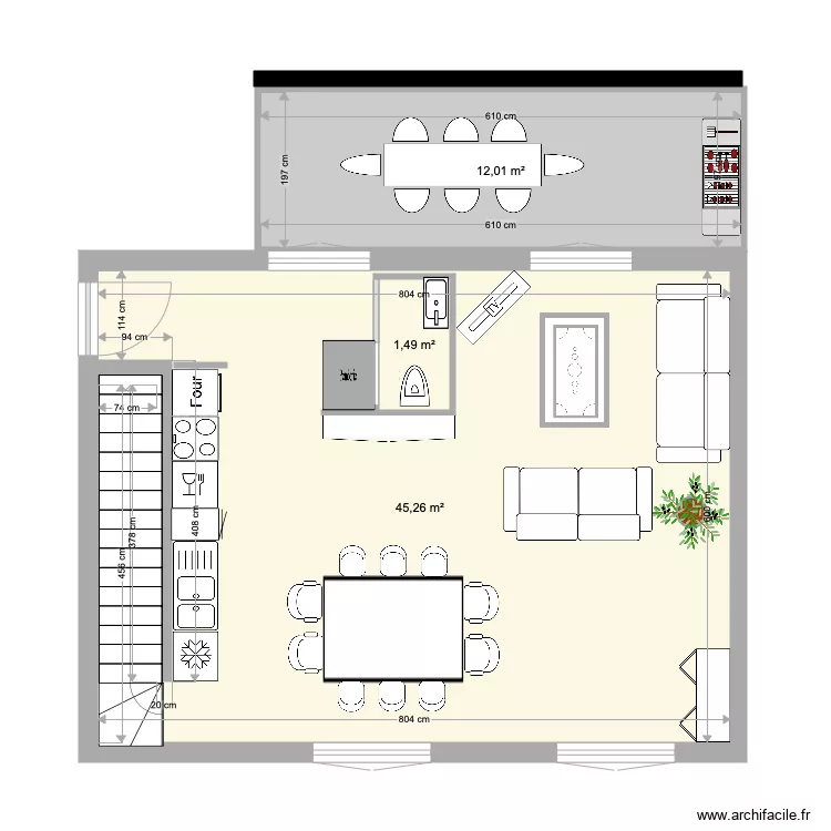 lan&ccedil;on . Plan de 