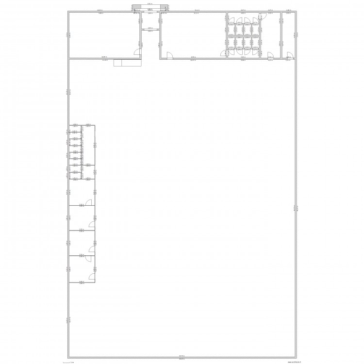 Batiment RDC complet. Plan de 0 pièce et 0 m2