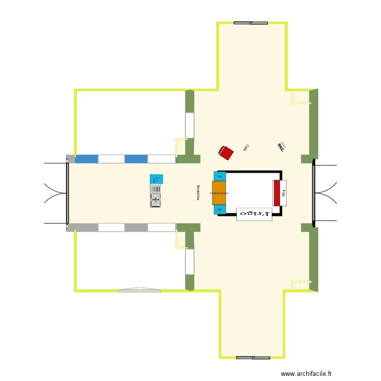 Bar rooftop v2. Plan de 0 pièce et 0 m2