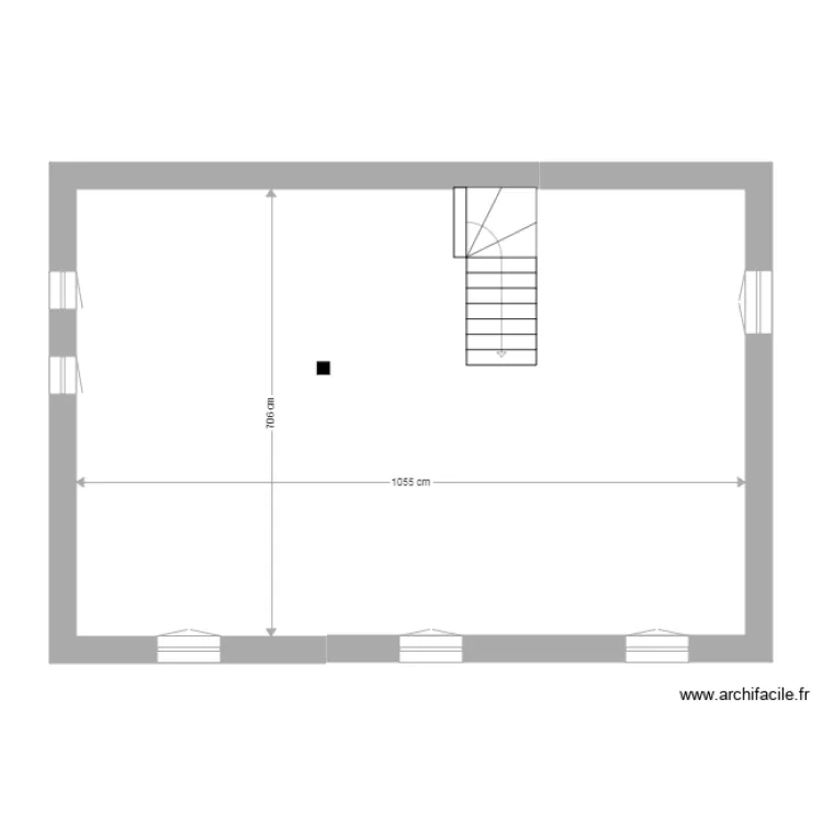 pelletetageplafond. Plan de 