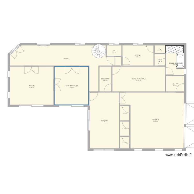 PLAN SAINT EVARZEC10. Plan de 0 pièce et 0 m2