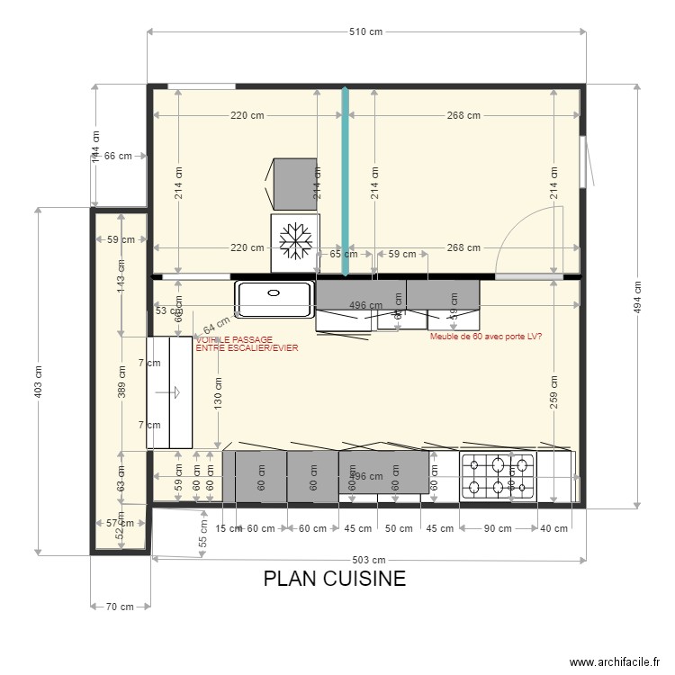 cuisine la source3. Plan de 0 pièce et 0 m2