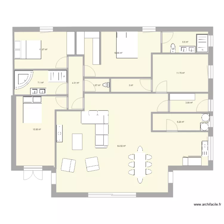 Maison2. Plan de Maison2. Plan de