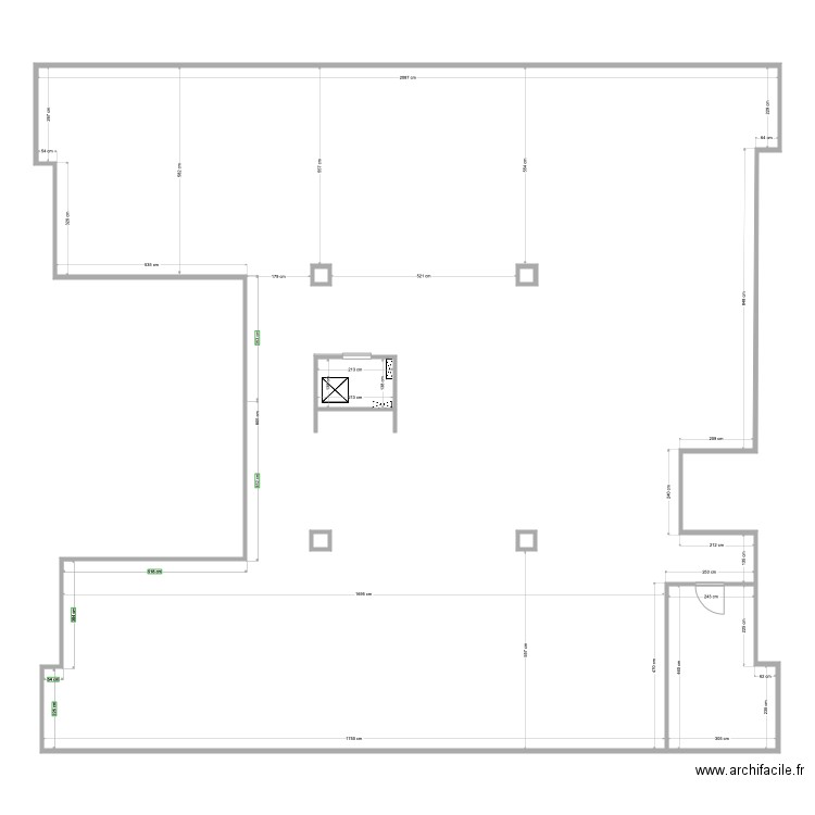 6 Berri 5 small Elec IT. Plan de 7 pièces et 337 m2