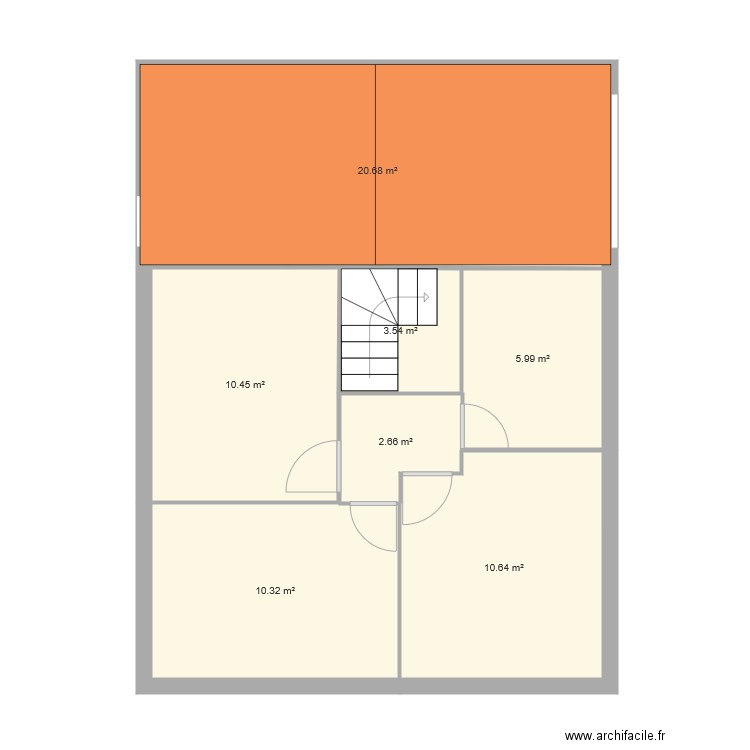 bureau petit 3. Plan de 0 pièce et 0 m2