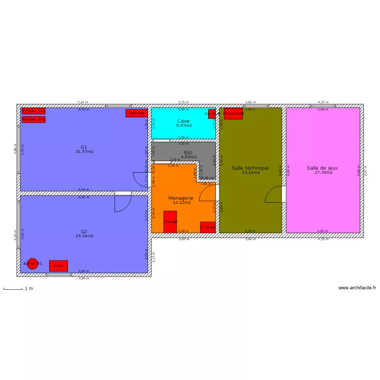 Sous Sol. Plan de Sous Sol. Plan de