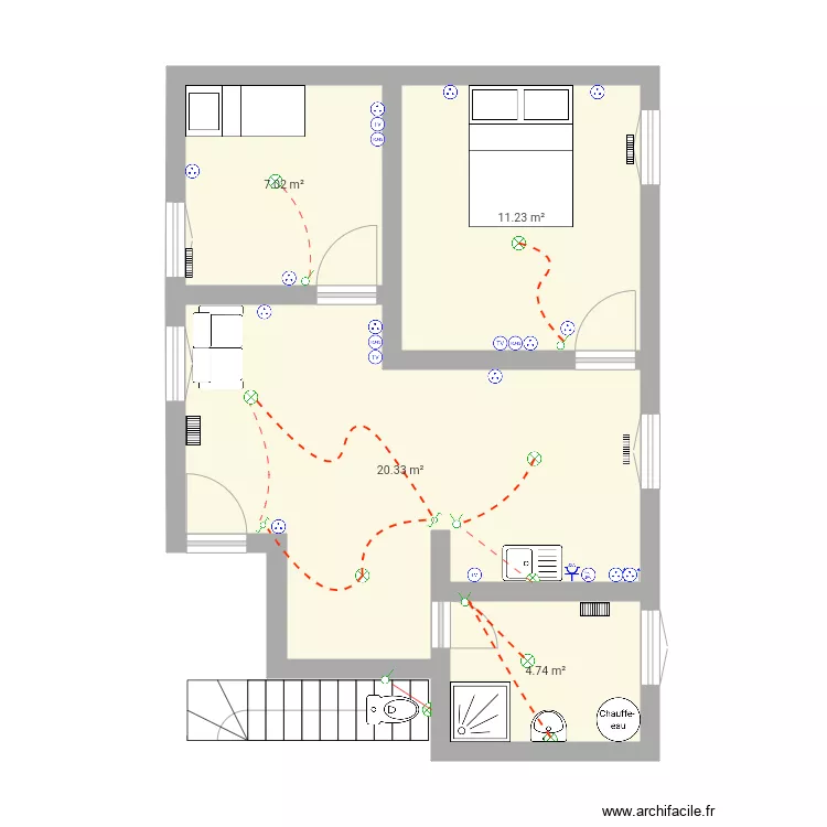 la fert&eacute; lot5. Plan de 