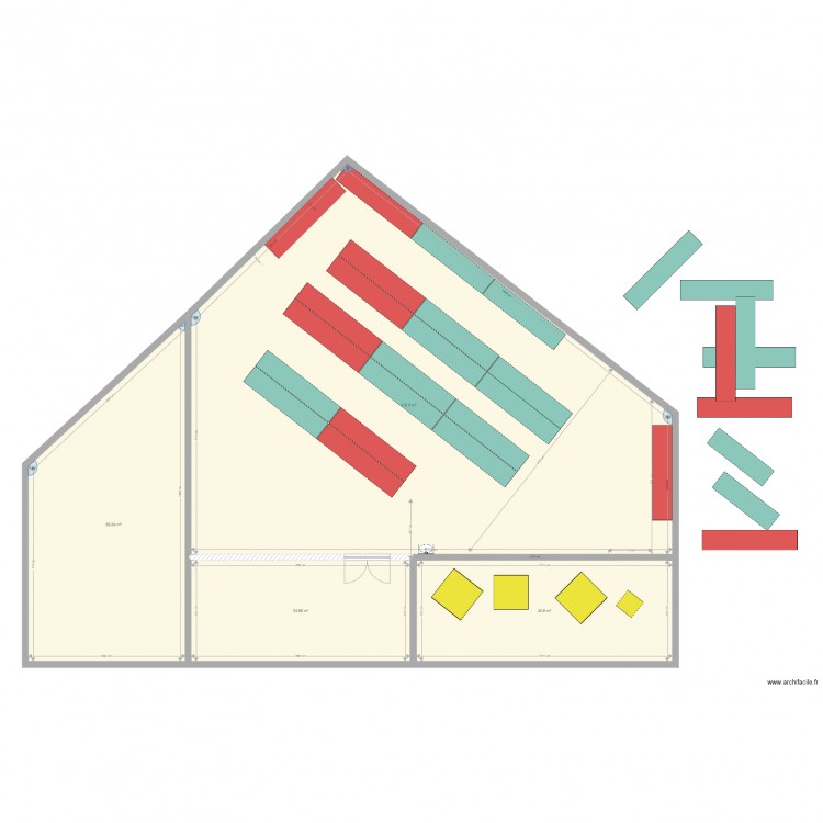 rackage 7  1ere etape . Plan de 0 pièce et 0 m2