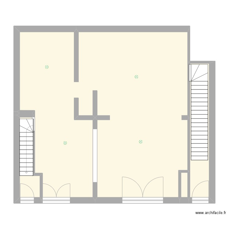 13 14 Aristide Rouzière . Plan de 0 pièce et 0 m2