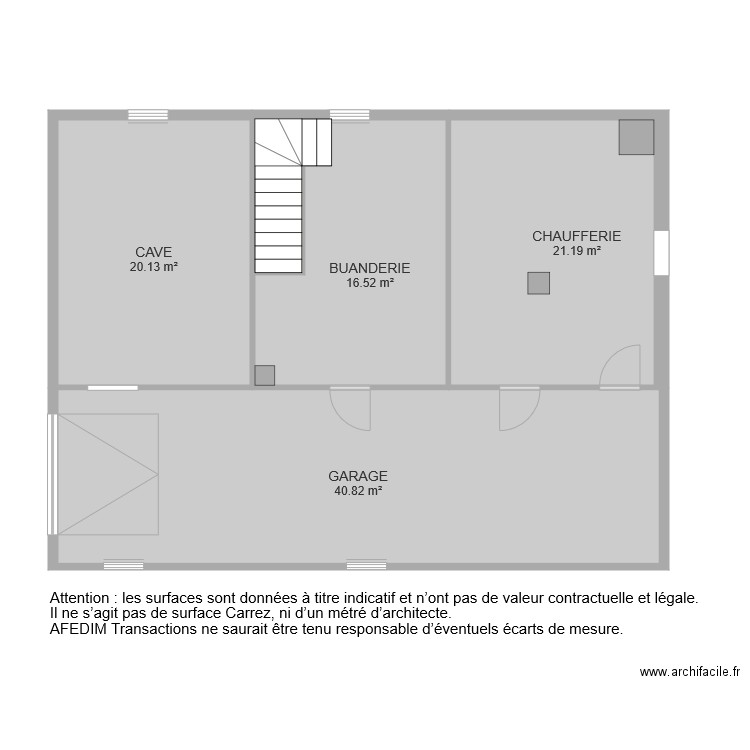 BI 4981 SOUS SOL. Plan de 0 pièce et 0 m2