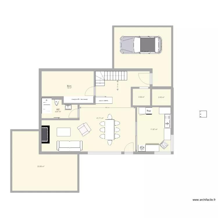 3 Etage V1S2. Plan de 