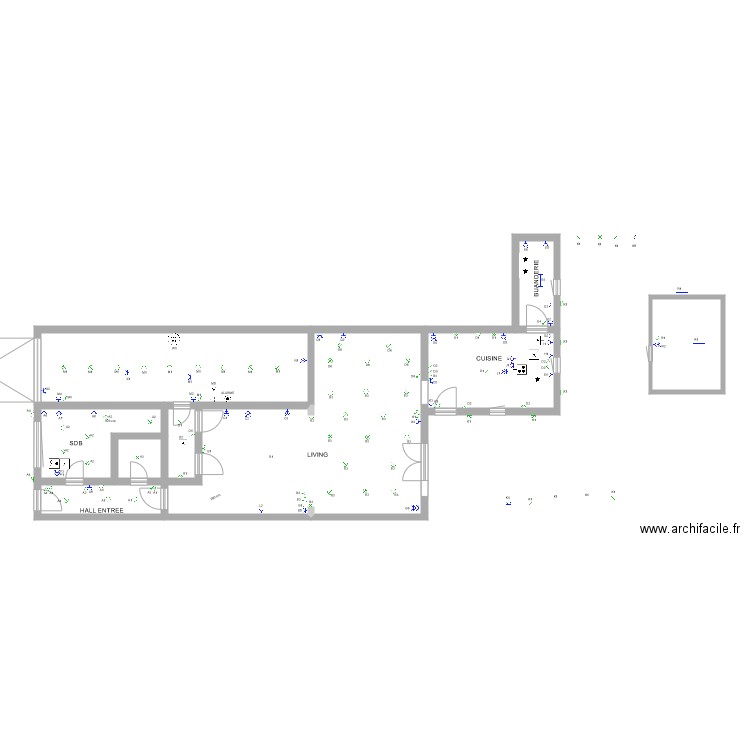 JULES COUSIN 60 ELECTRIQUE. Plan de 0 pièce et 0 m2