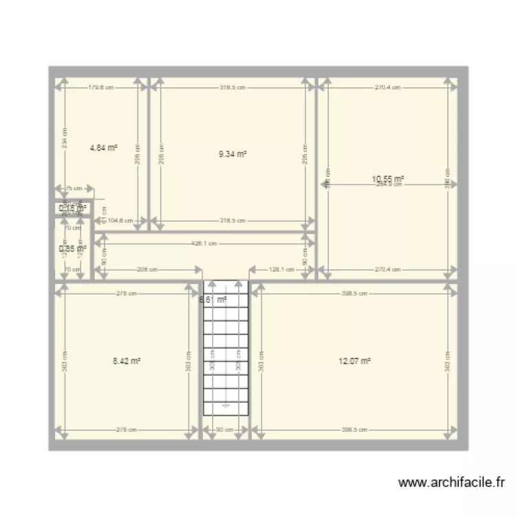 7rbm etage actu. Plan de 7rbm etage actu. Plan de