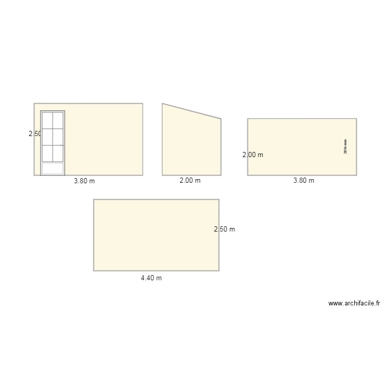 bain. Plan de 0 pièce et 0 m2