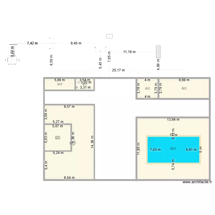 projet maison. Plan de 7 et 372 m² projet maison. Plan de 7 et 372 m²
