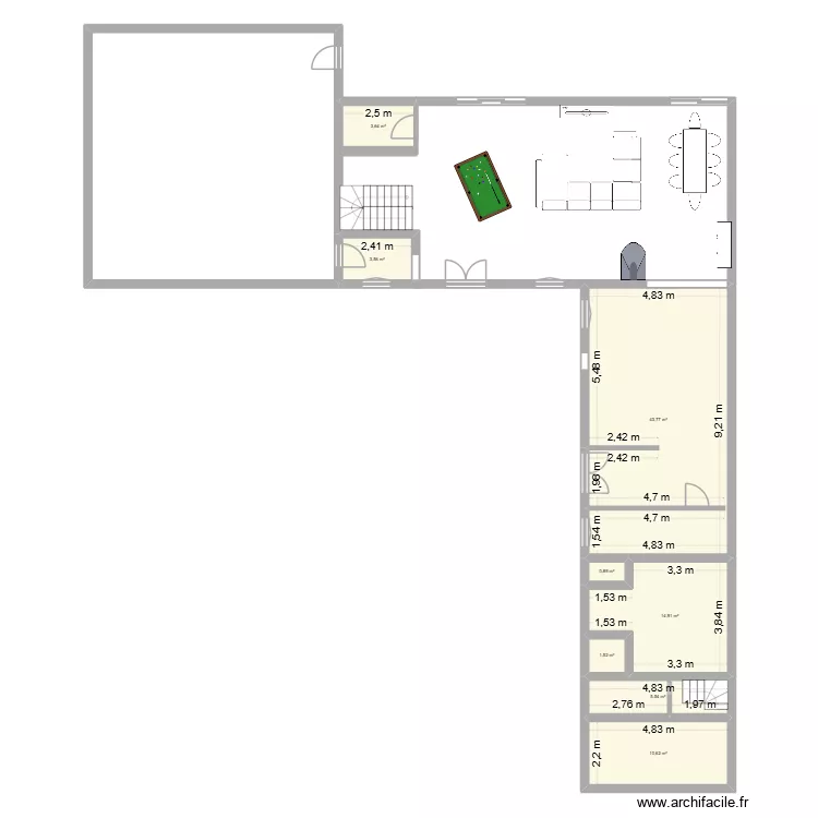 epineuse. Plan de 8 et 84 m² epineuse. Plan de 8 et 84 m²