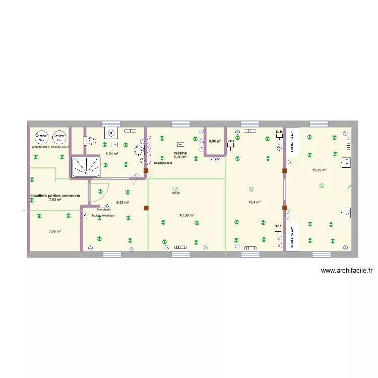 grenier version 2elec. Plan de grenier version 2elec. Plan de