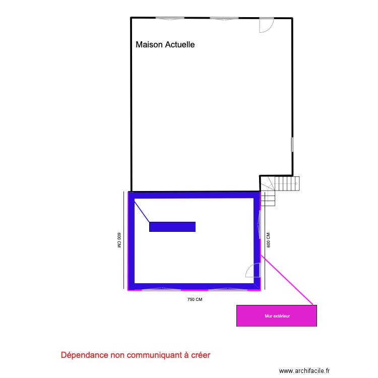 vue de dessus . Plan de 0 pièce et 0 m2