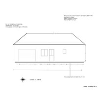 plan façade ouest