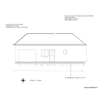 plan fa&ccedil;ade ouest
