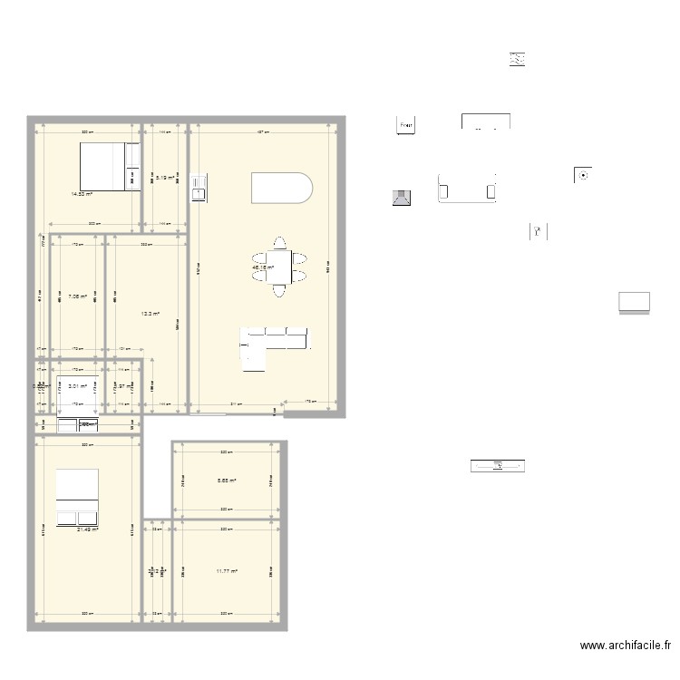 2020 11 16 projet 5. Plan de 0 pièce et 0 m2