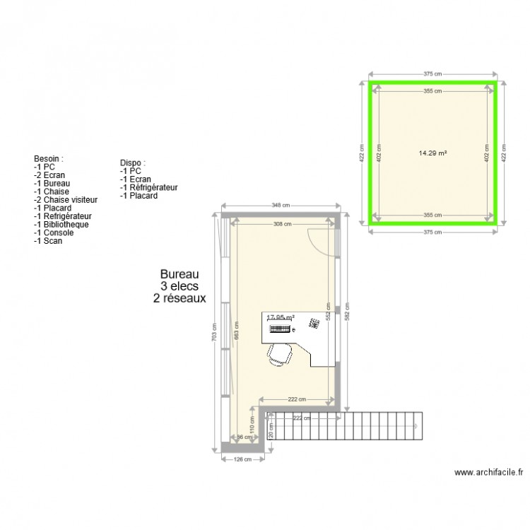 etagedenis. Plan de 0 pièce et 0 m2