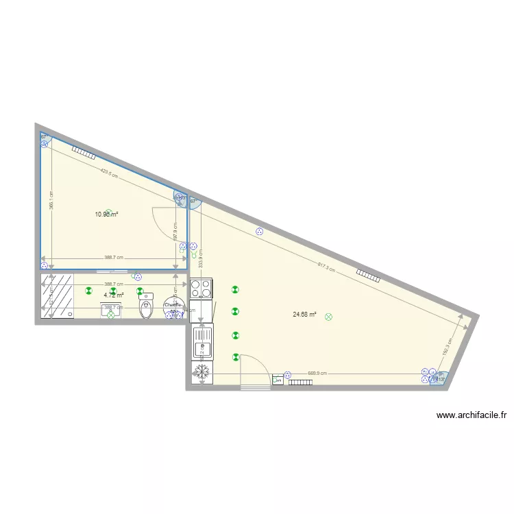 PLAN T2 PARIS 20181129. Plan de 