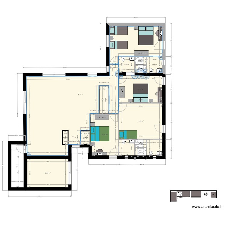 pascale. Plan de 0 pièce et 0 m2
