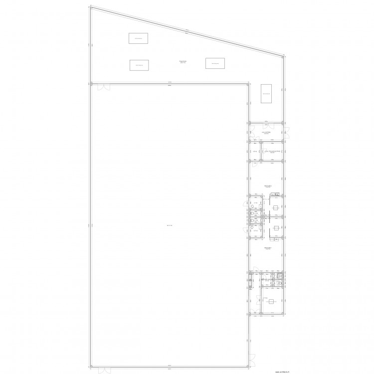 CMCAS GYMNASE FLEURY. Plan de 0 pièce et 0 m2