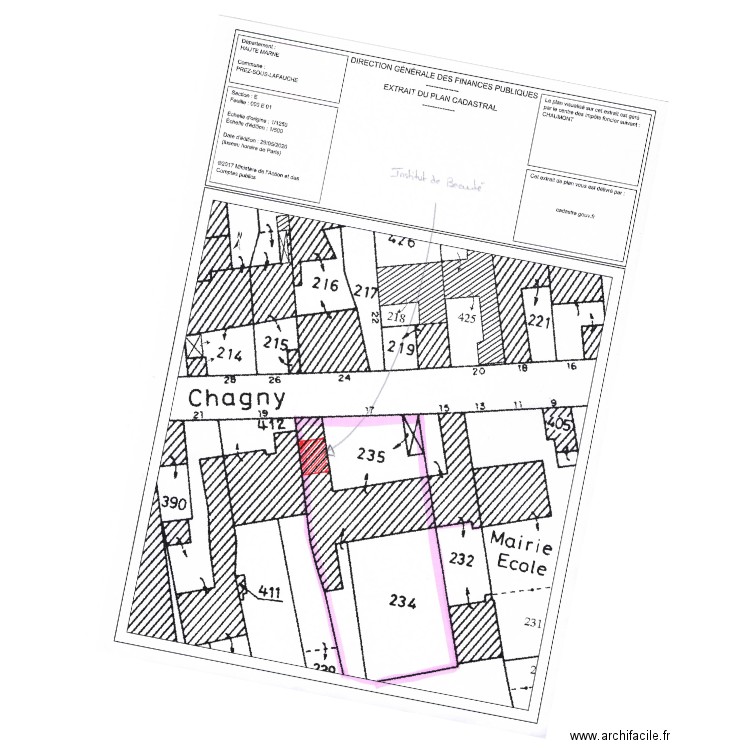 carole. Plan de 0 pièce et 0 m2