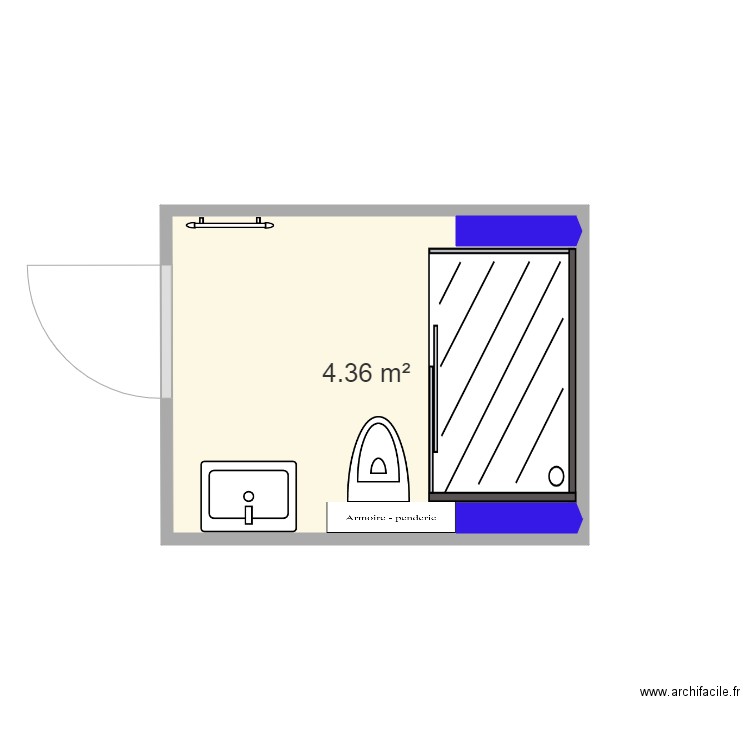 LAMY BAINS. Plan de 0 pièce et 0 m2