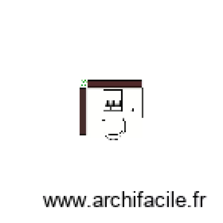 poste de travail individuel avec prise élec et cloison. Plan de poste de travail individuel avec prise élec et cloison. Plan de