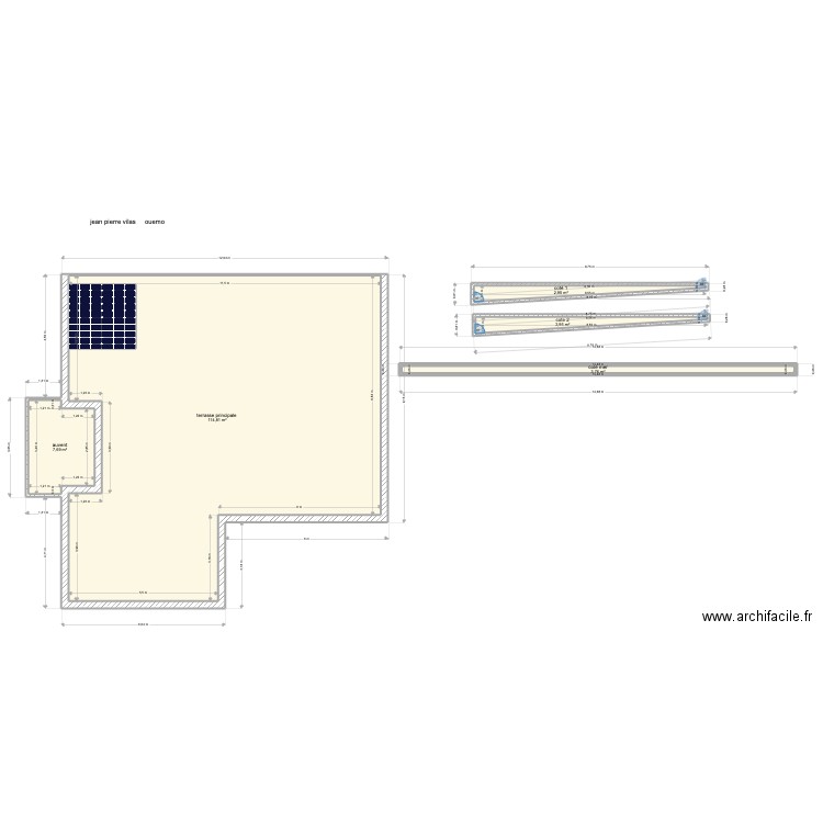 jp vilas ouemo. Plan de 5 pièces et 132 m2