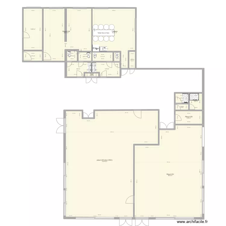 Bloc 6 RDC (partage pour modification). Plan de Bloc 6 RDC (partage pour modification). Plan de