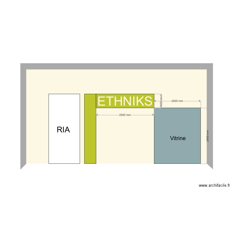 Plan de façade . Plan de 0 pièce et 0 m2