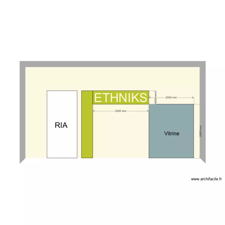 Plan de fa&ccedil;ade . Plan de 0 pièce et 0 m2