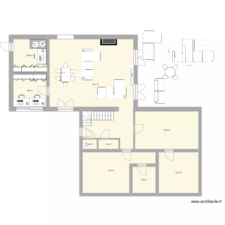 Marcy New avril 3. Plan de 