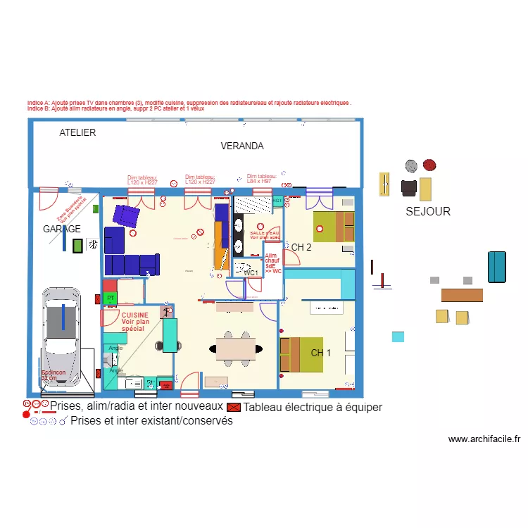 NIEUL Apr&egrave;s travaux  de 2023 Vrsion 2. Plan de 