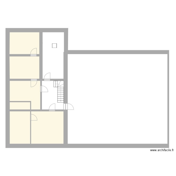 Maison Insming  Deuxième étage. Plan de 0 pièce et 0 m2