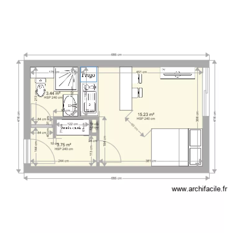 Felicit&eacute; AP2. Plan de 