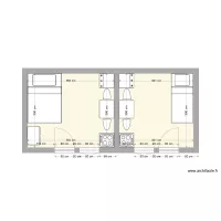 Plan de Rolly et Patin avec meubles