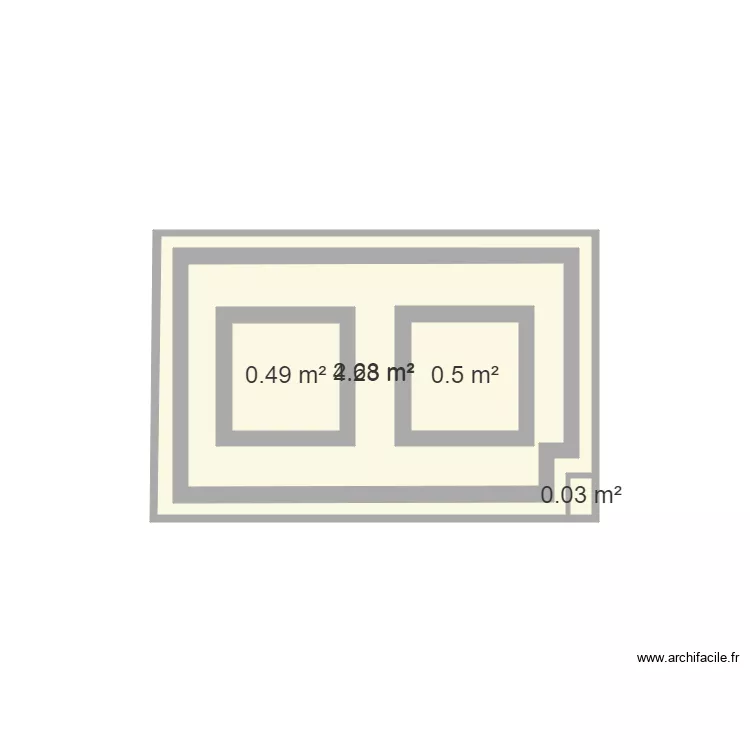 Buanderie praz. Plan de 