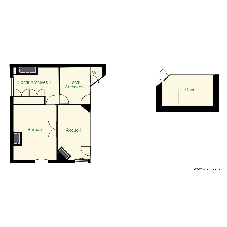 GRANJEAN. Plan de 0 pièce et 0 m2